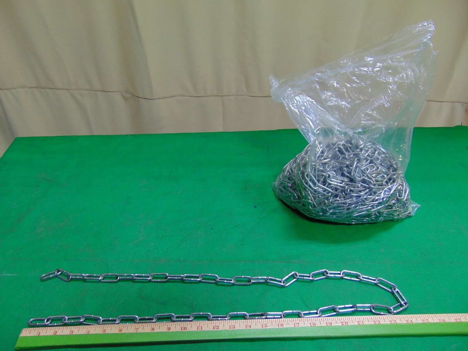 30 Pcs 4' Strait Link Welded Coil Chain - Size 2 - Zinc Swing Set Guard Chain