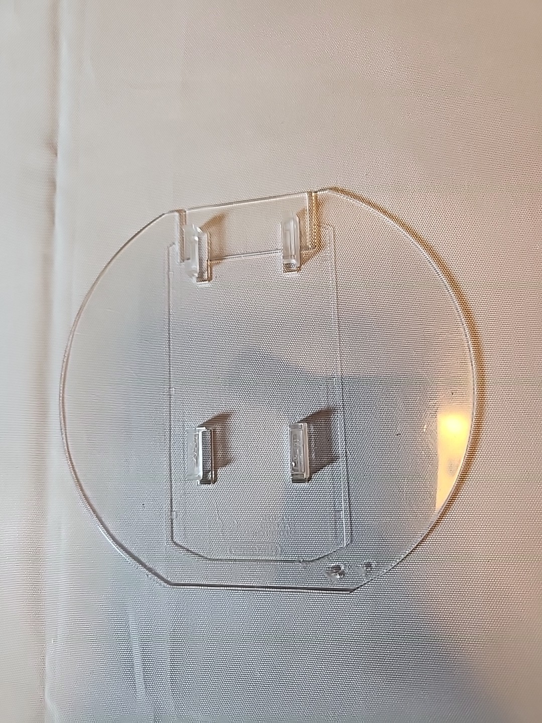 Original Nintendo Wii (RVL-019) Console Stabilizer Base OEM Clear Plastic
