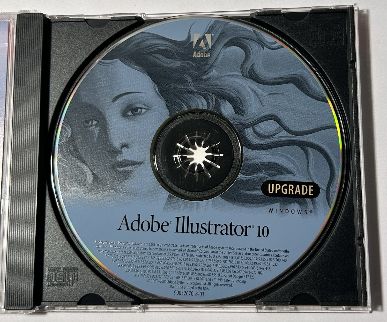 Adobe Illustrator 10 for Windows Upgrade Version with Serial Number