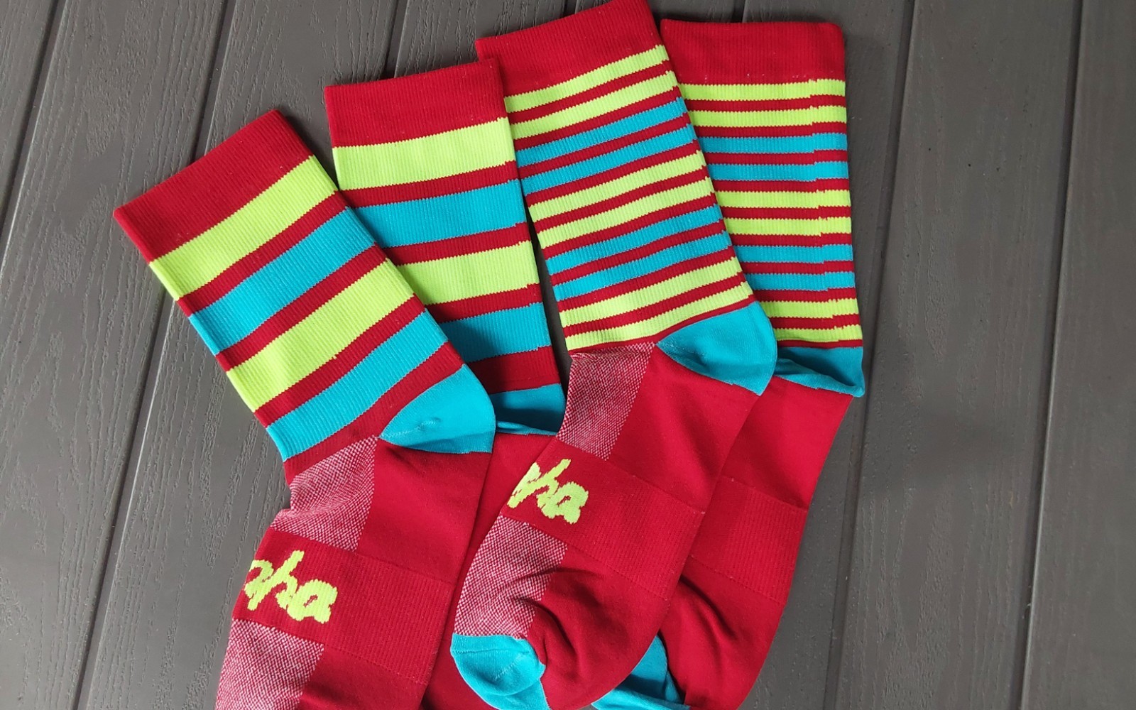 2 PAIRS !  Women Men's Cycling Socks  Breathable, anti slip STOCK CLEARANCE