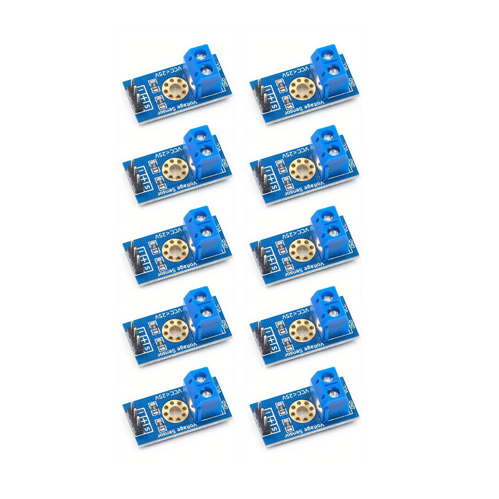 5/10/20PCS Voltage Detection Board For DC 0-25V Input Analog Resolution