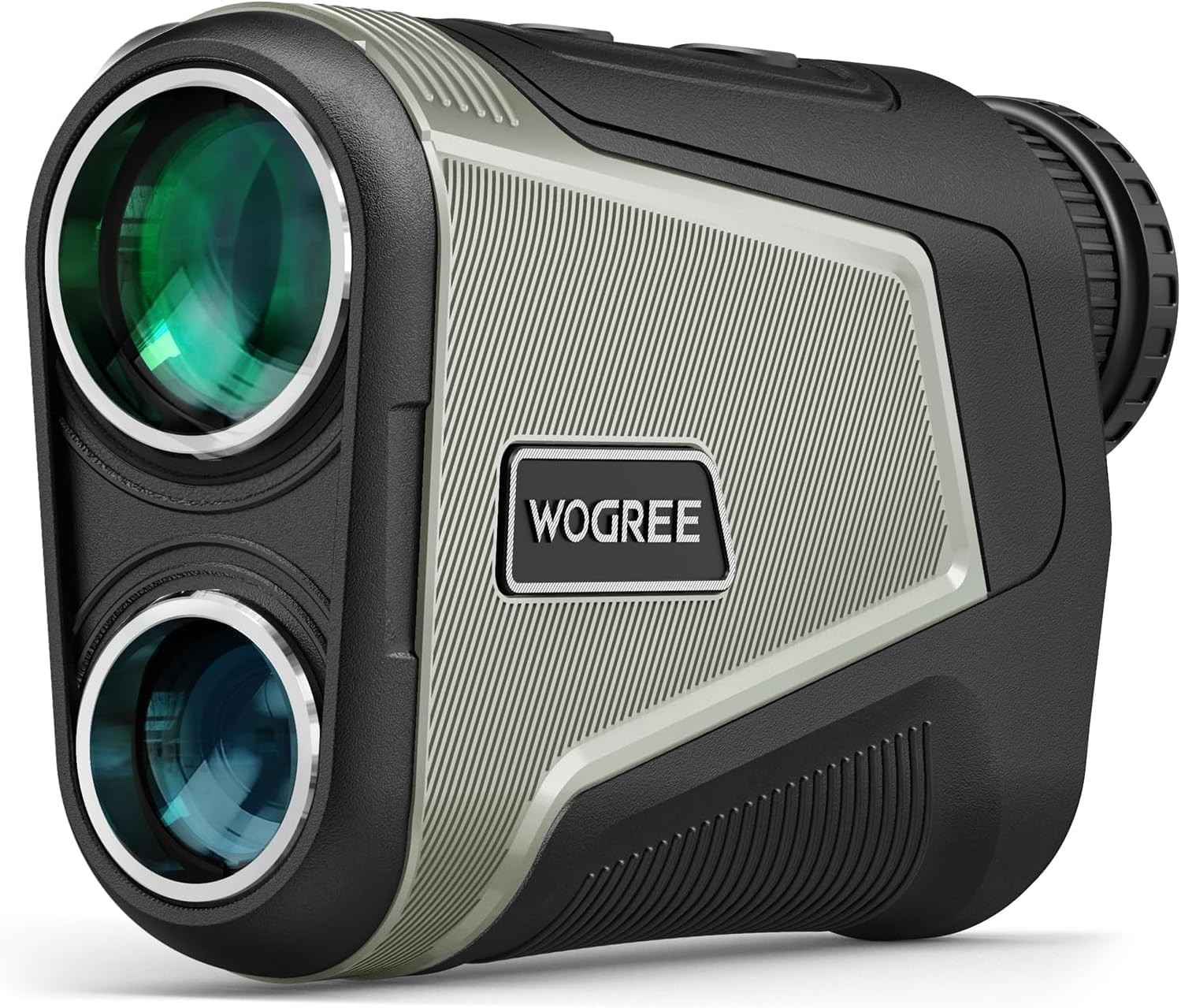 Hunting Rangefinder with Red OLED Display in Low Light, WOGREE 7X Magnification