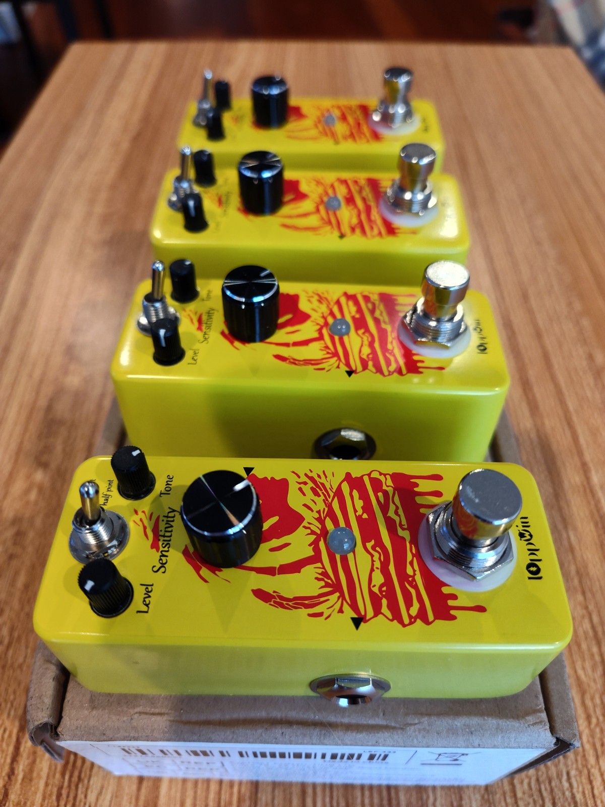 IOppwin Yellow Comp Optical Compressor Electric Guitar Effect Pedal True Bypass