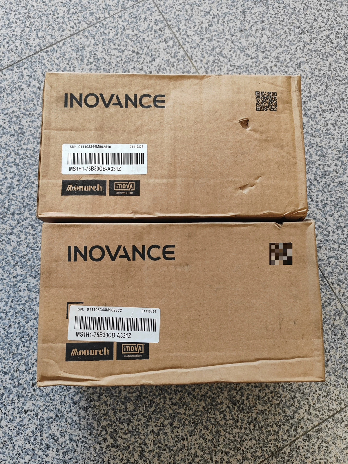 one new servo motor  MS1H1-75B30CB-A331Z-S Expedited Shipping US Free TAX