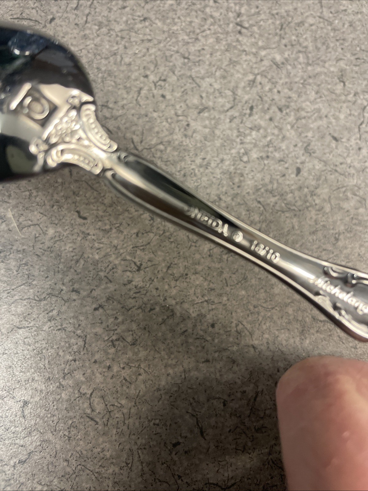 Michelangelo 2 Teaspoons Oneida Stainless 6 1/8" Unused
