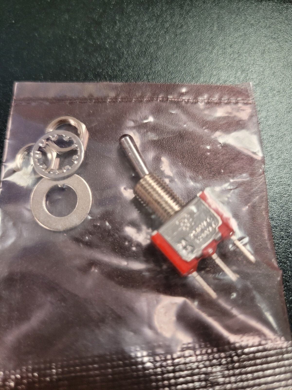 TE Connectivity Alco Alcoswitch A101SYCQ 2 Position Switch, qty 1