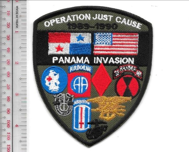 US Army Air Force Navy  Marine Corps Panama Operation Just Cause NO TARIFF