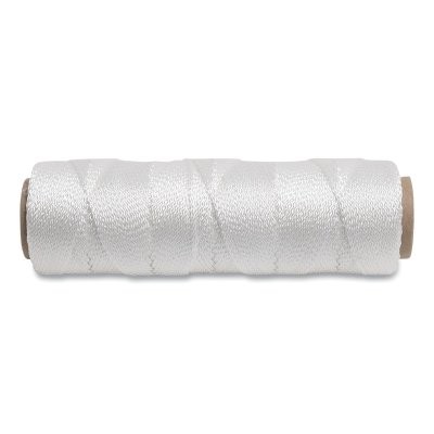 Nylon Mason's Line, Braided, 250 ft, White, #18 Marshalltown 16572 359650657266