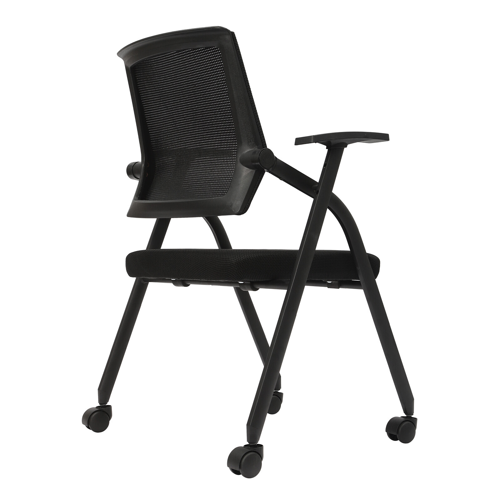 4 Pack Office Chairs on Wheels Ergonomic Mesh Bouncing Back Office Chair