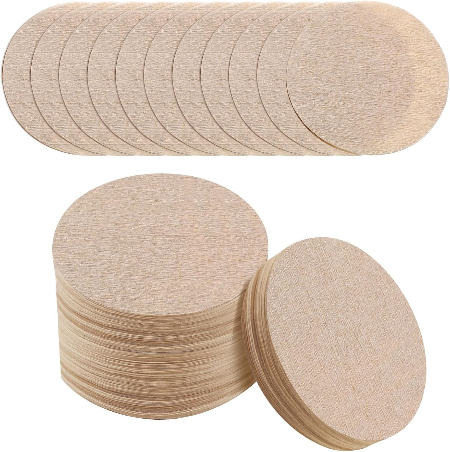 600 PCS Unbleached Coffee Filters Compatible with Aeropress Coffee Maker Replace