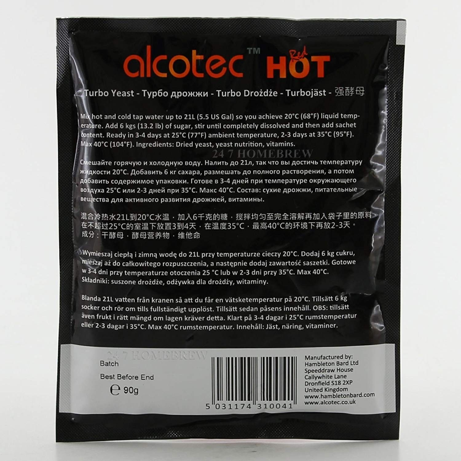 Alcotec RedHot Turbo
