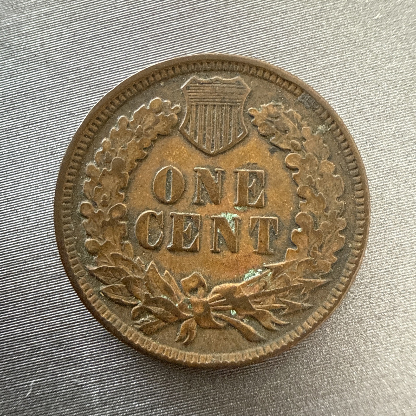 1898 Indian Head One 1 Cent