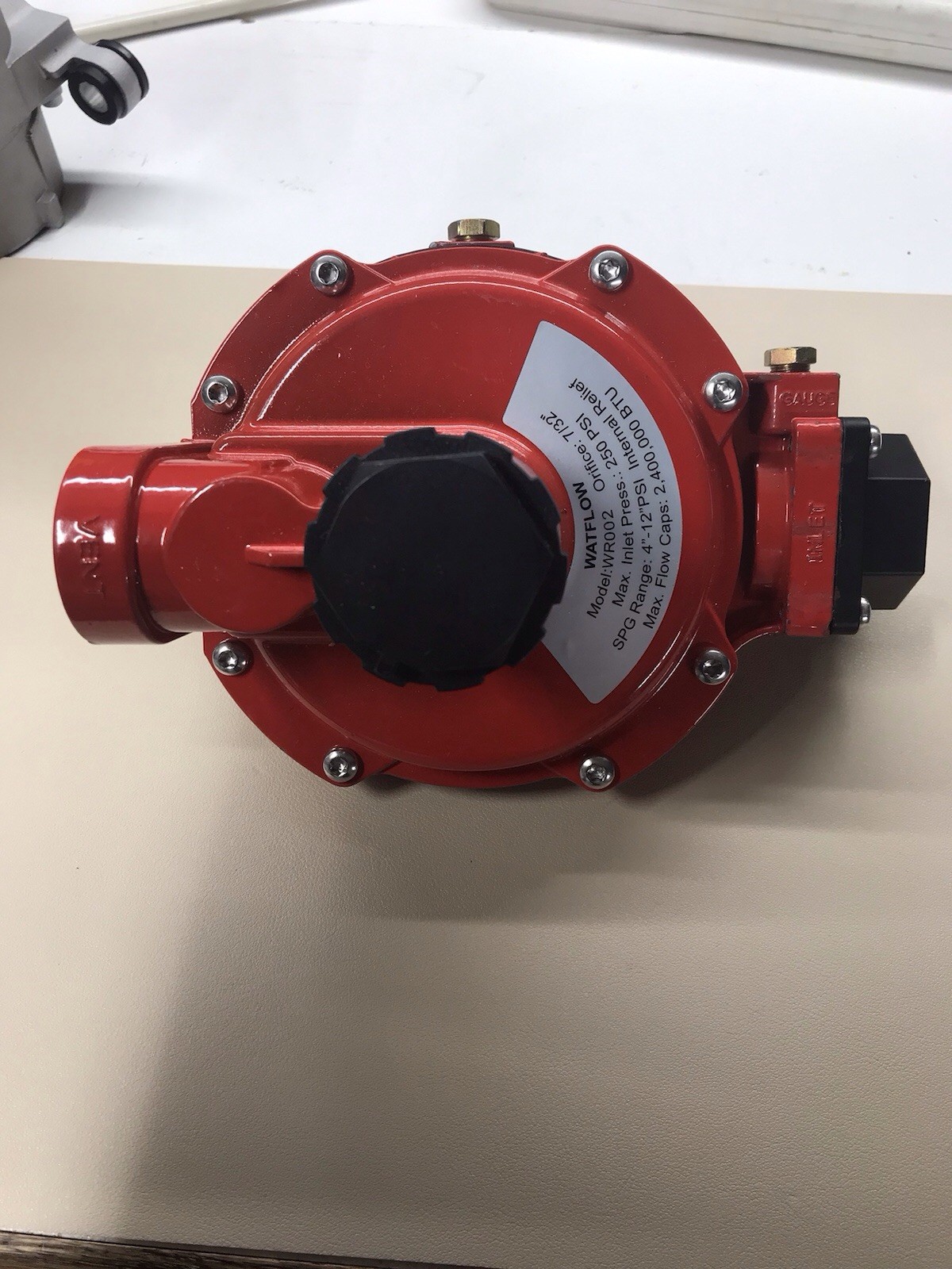 WATFLOW WR002 Gas Pressure Regulator.