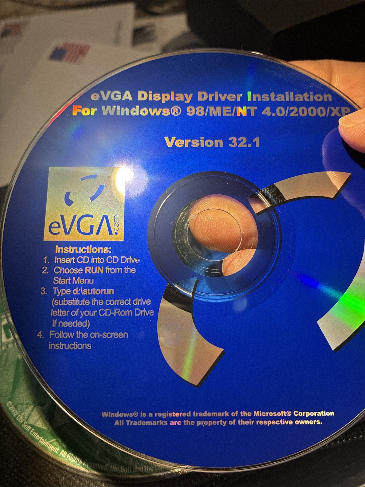 eVGA Display Driver Installation Version 32.1 Windows 98/SE/ME/NT - 4.0/2000/XP