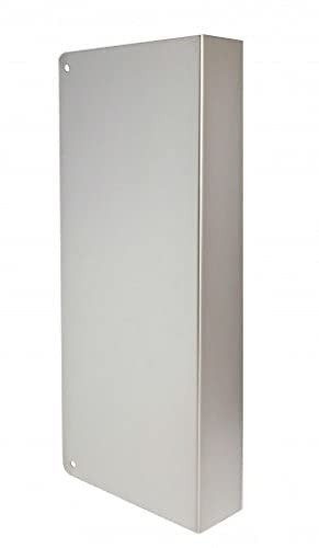 Don Jo 40 CW S Wrap Around Plate Satin Stainless Steel Door Reinforcer