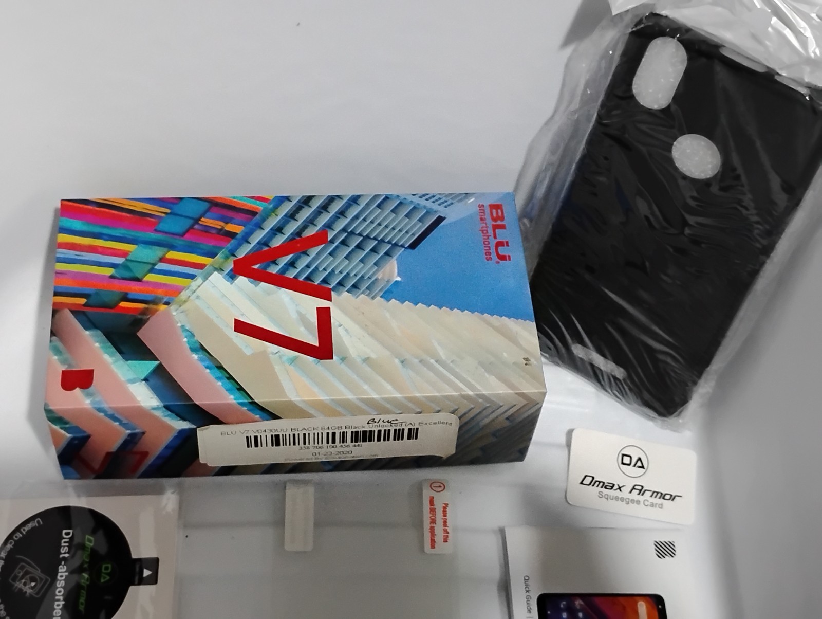 OEM 5.7" Startup Accessories Kit + Box for BLU Smartphone Model V7