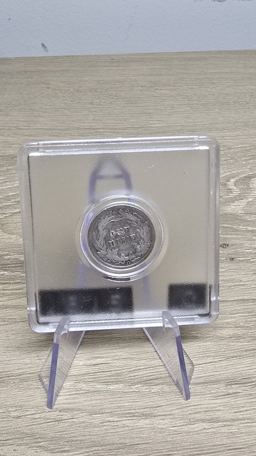 1912 Barber Dime Good Condition - Protective Capsule