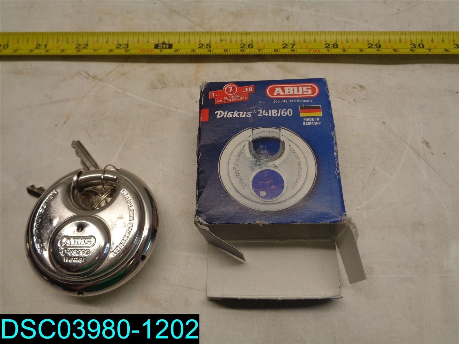 ABUS 24IB/60mm Diskus Padlock ABU24IB60