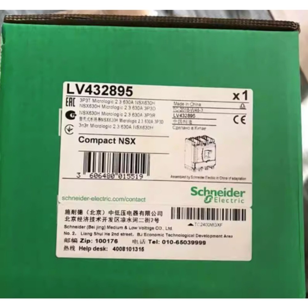 NEW SCHNEIDER LV432895 Circuit Breaker