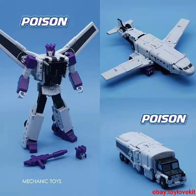 New MechFansToys MS-27 Poisonous Fog Octane MFT Action Figure toy in stock 12cm