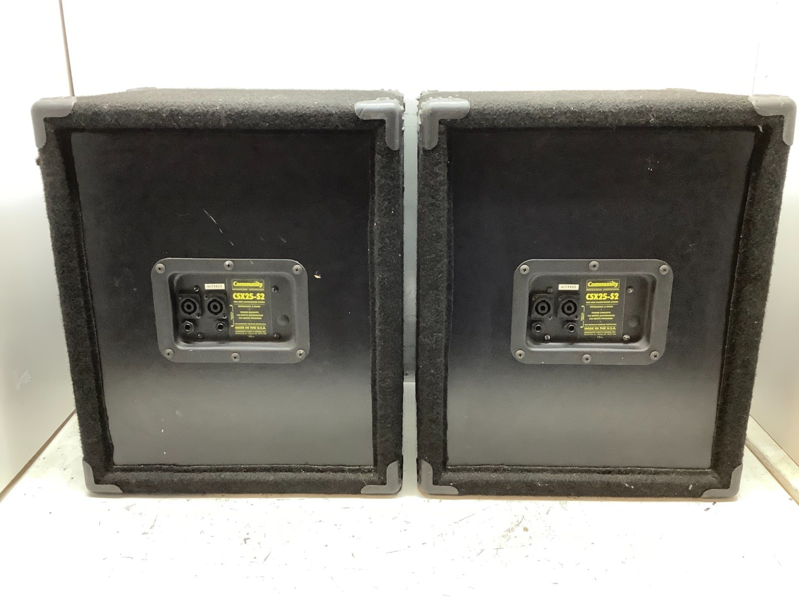 Community CSX25-S2 Professional Loudspeaker Pair