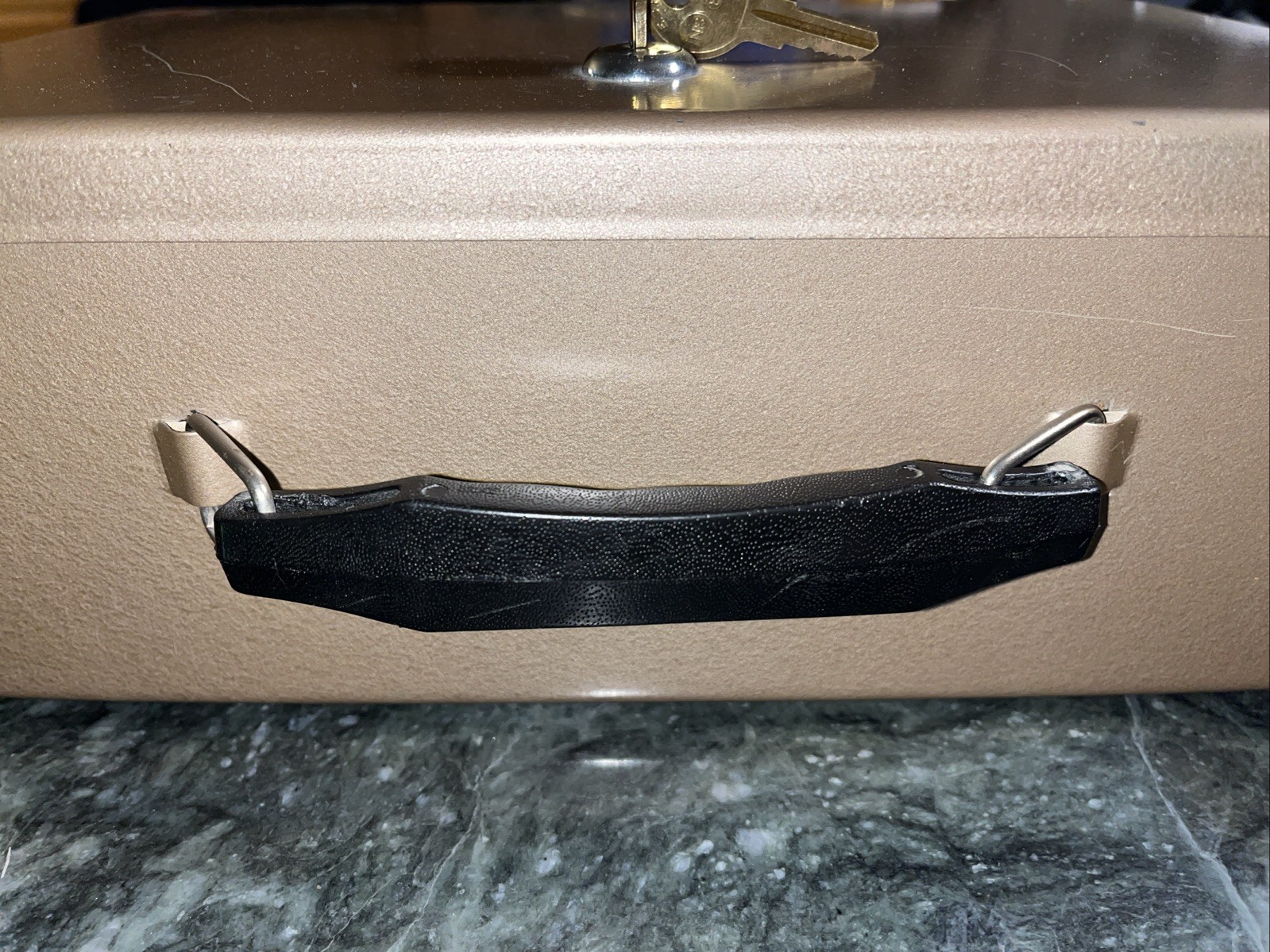 Vintage Rockaway Metal Lock Box