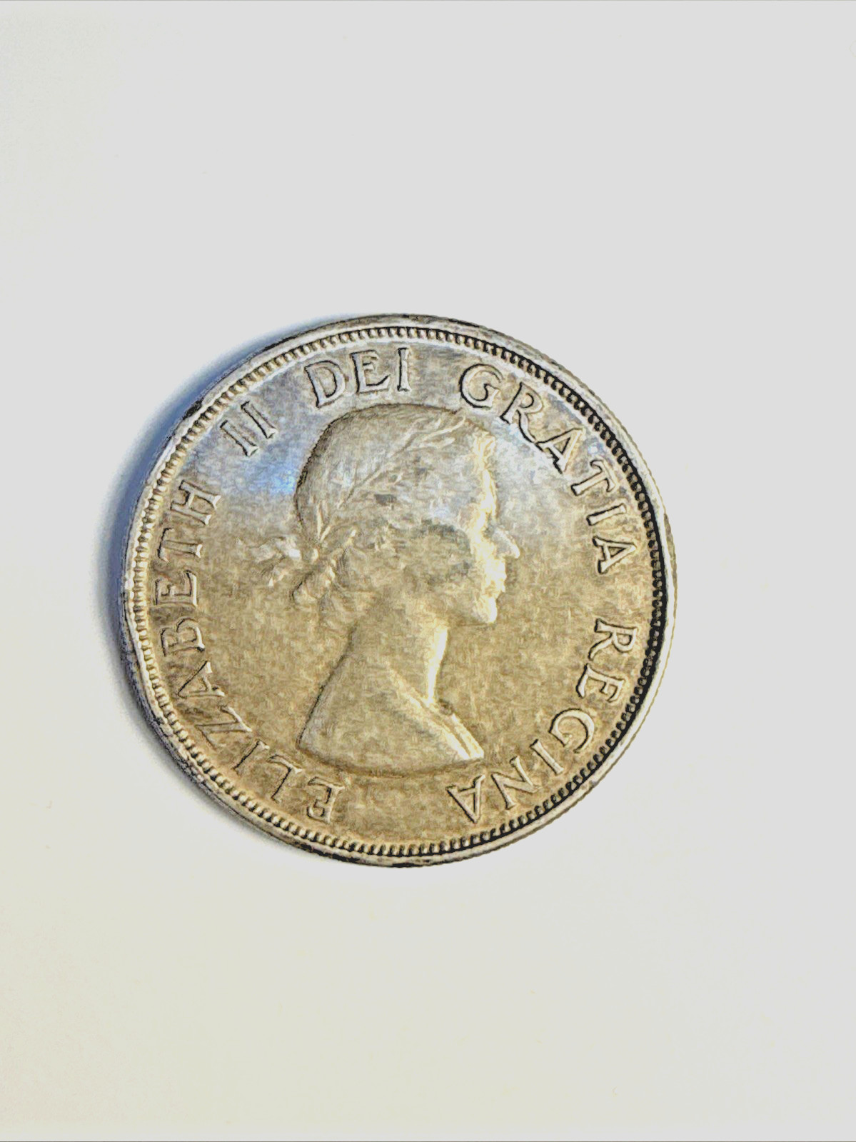 1953 Canada Silver Dollar Elizabeth II 80% Silver Coin