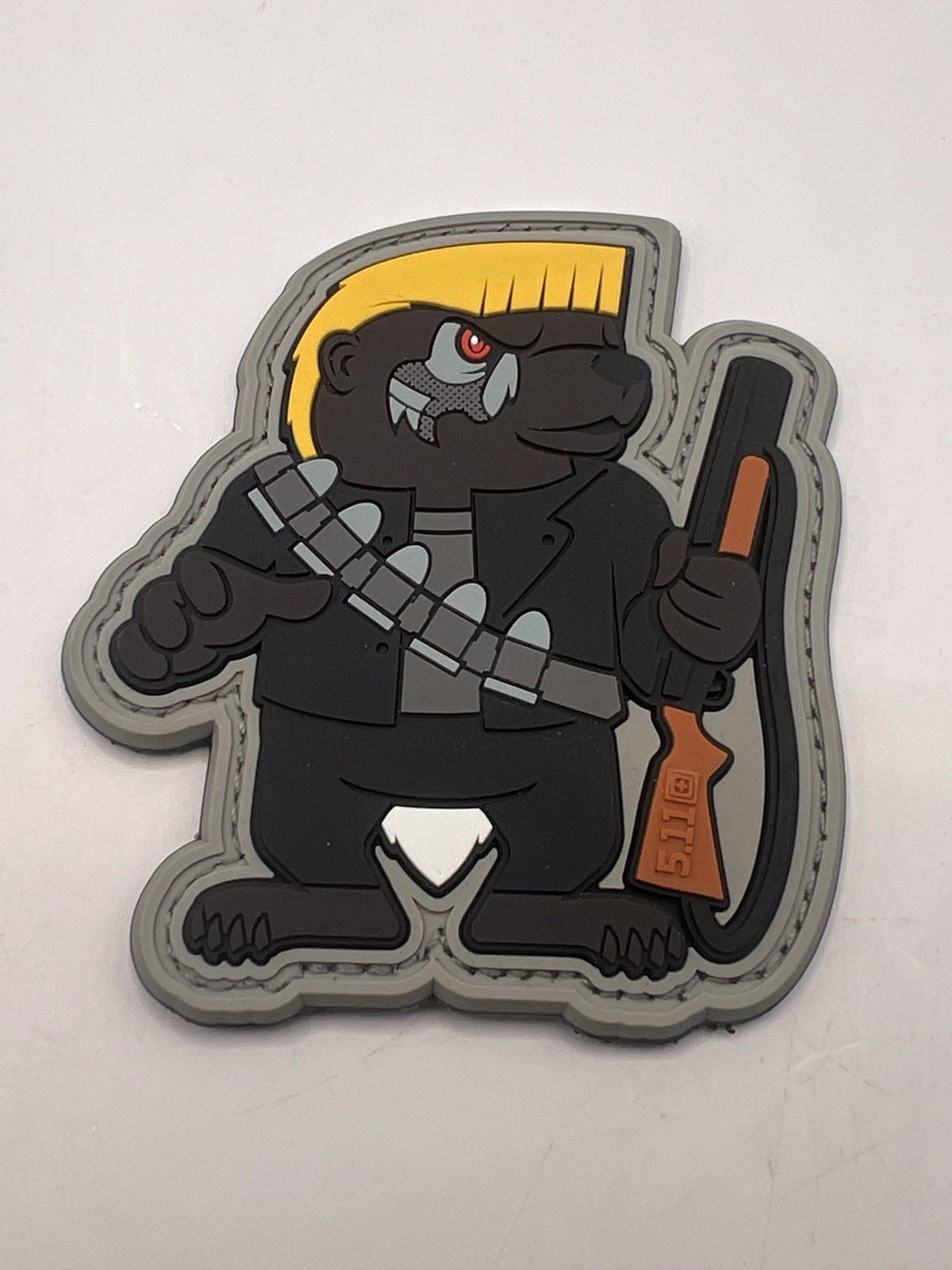 5.11 Tactical Spirit Animal Cyborg Morale Patch Honey Badger Terminator