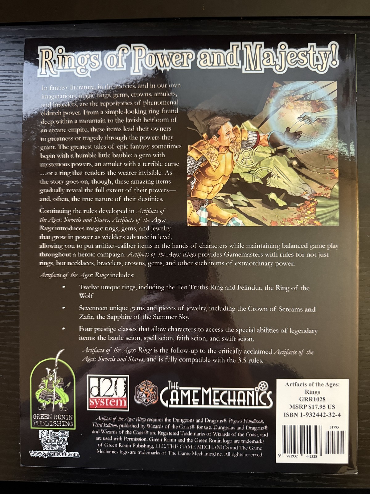 GRR1028 Artifacts of the Ages - Ring