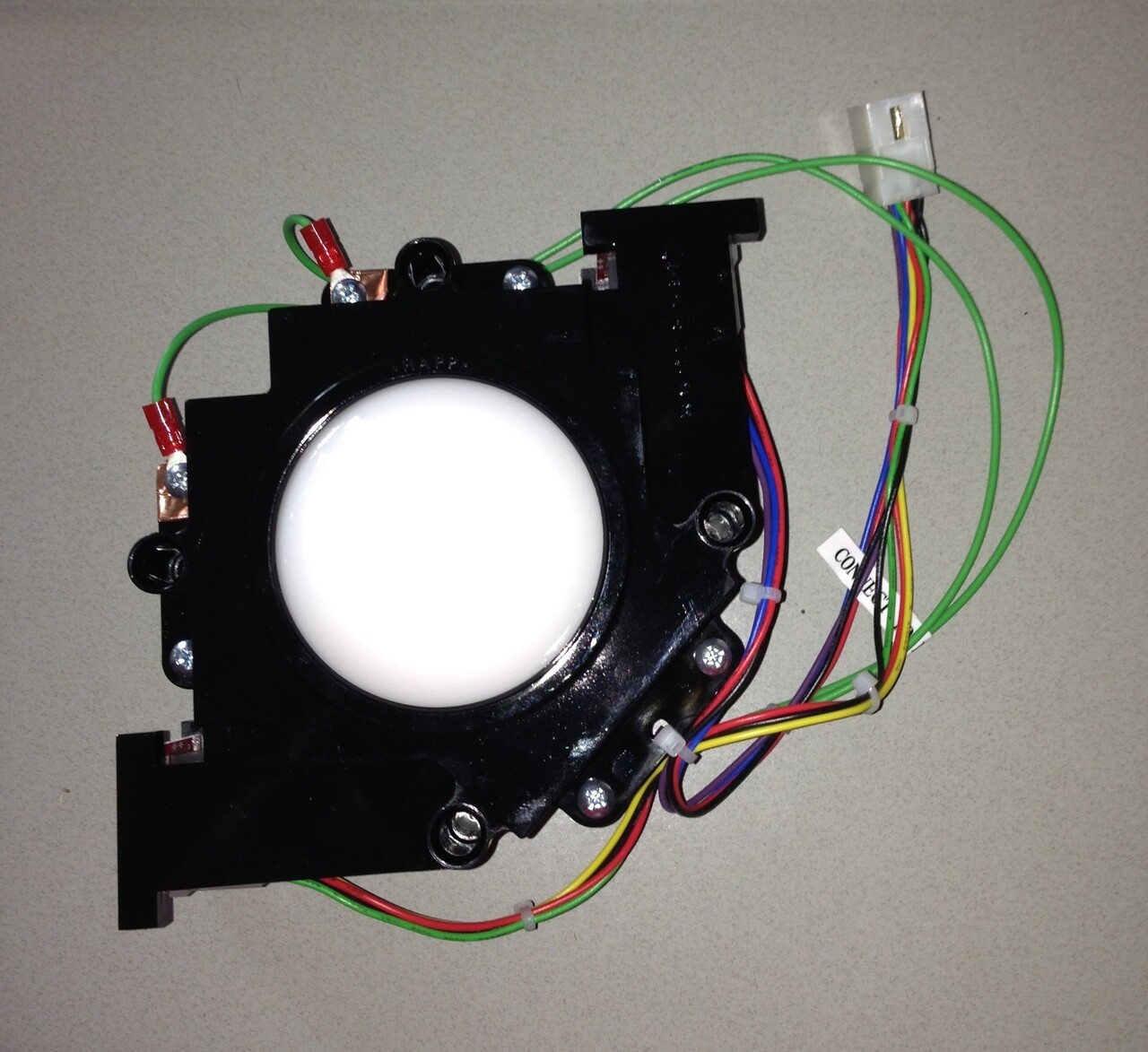 Happ 2--1/4" White Trackball **NEW**