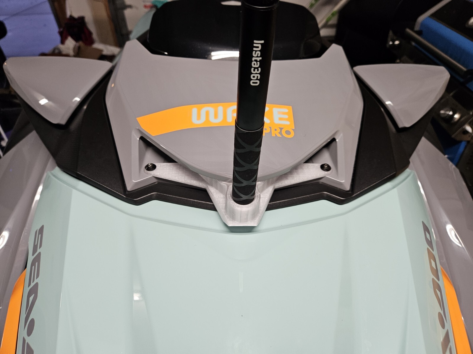 Seadoo Insta 360 Camera Hood Mount For 2018-2025 RXTX GTX FISH PRO WAKE PRO