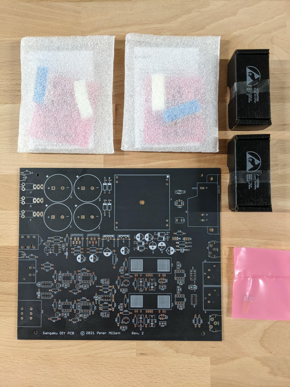 Partial DIY Kit - "DIY Sangaku" headphone amp / preamp using the Korg nutube