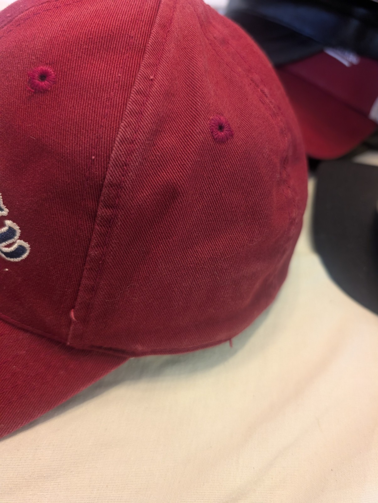 Vintage Callaway Golf Hat Cap Men Strap-back Red Twill T21