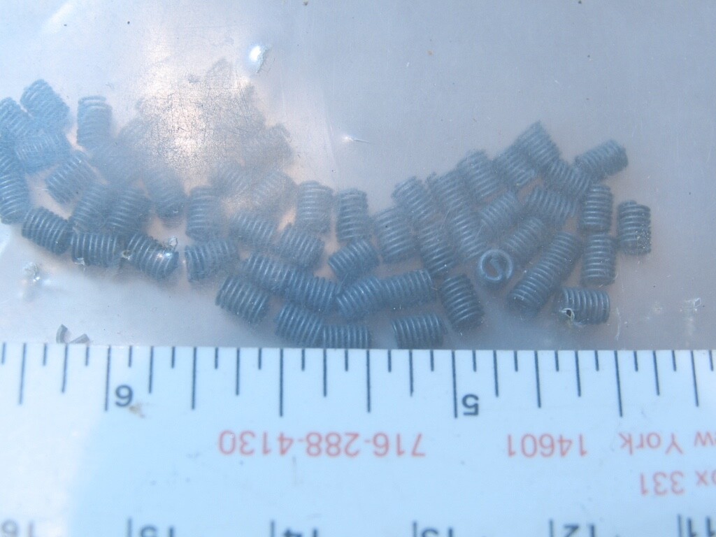 Pack of 50 Heli-Coil size 2-56 , 0.182