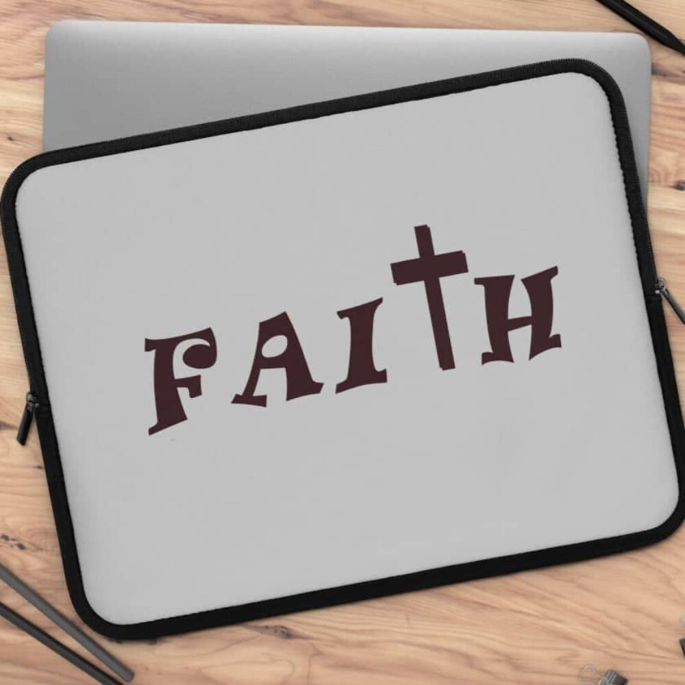 Laptop Sleeve "Faith" in 5 Sizes n