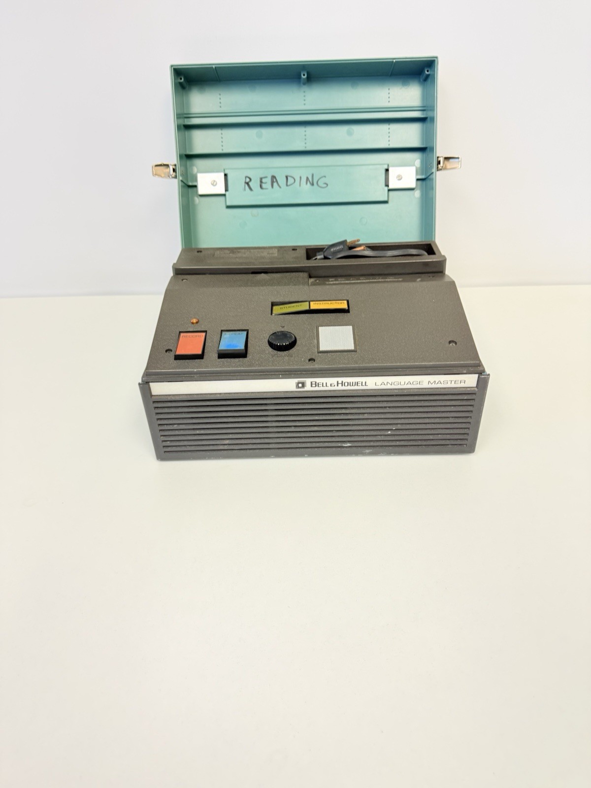 Vintage Bell & Howell 1757B Language Master Dual Speed Tested