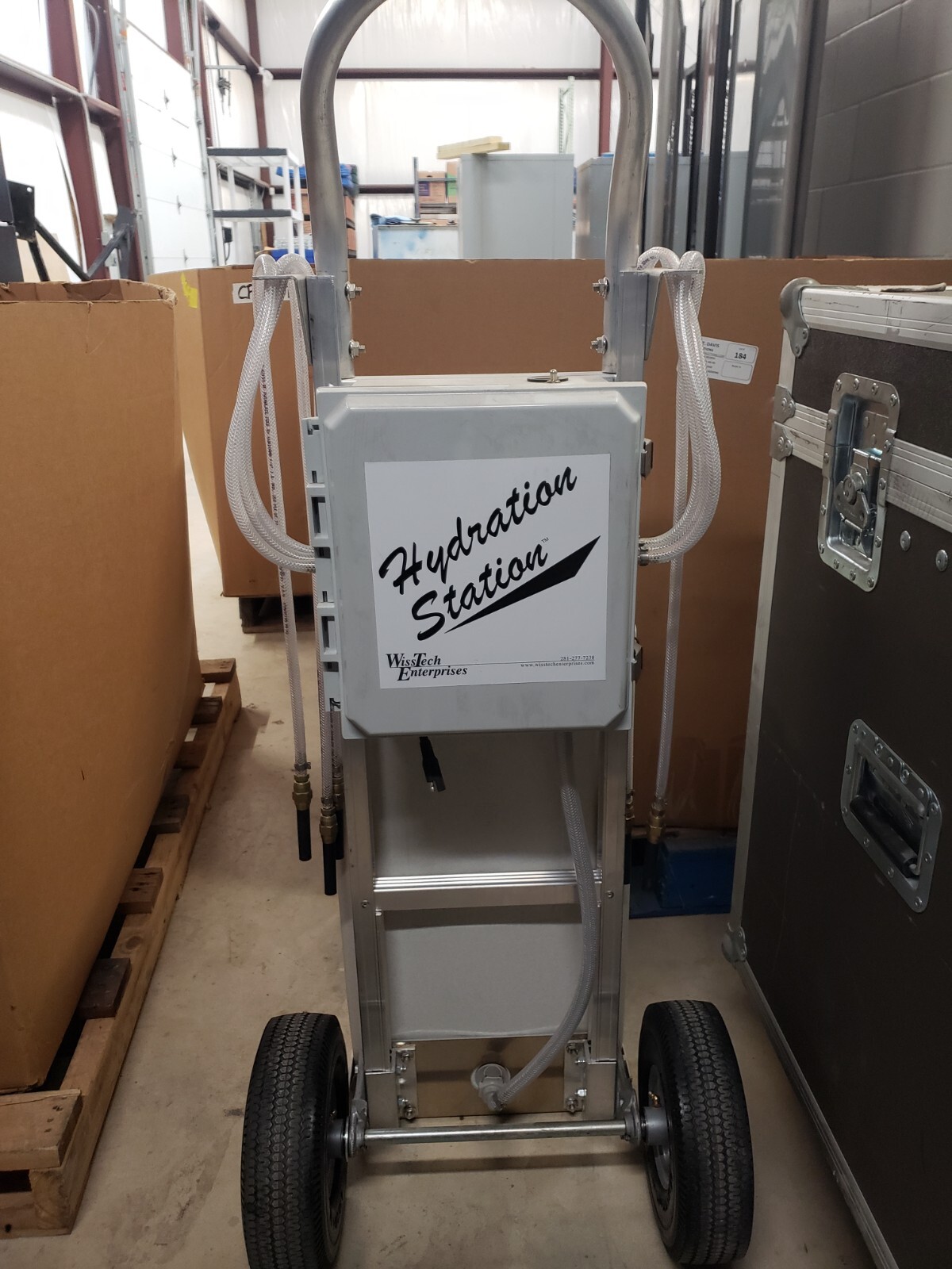 WissTech Team Mate 20 Gal Hydration Station Cart | Sports Water Field Pump