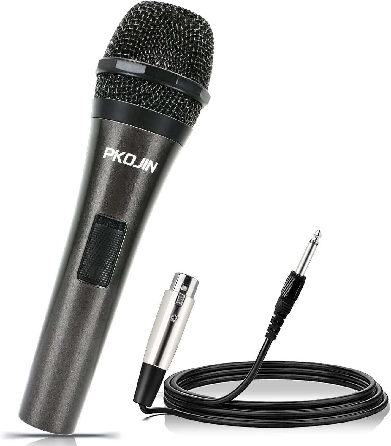 Unidirectional Wired Karaoke Microphone with On/Off Switch for Superior Singing
