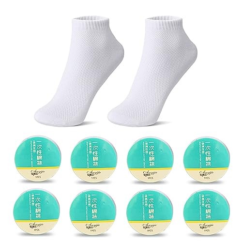 Disposable compressed socks Ankle Socks Thin Athletic Running Middle Cut Socks