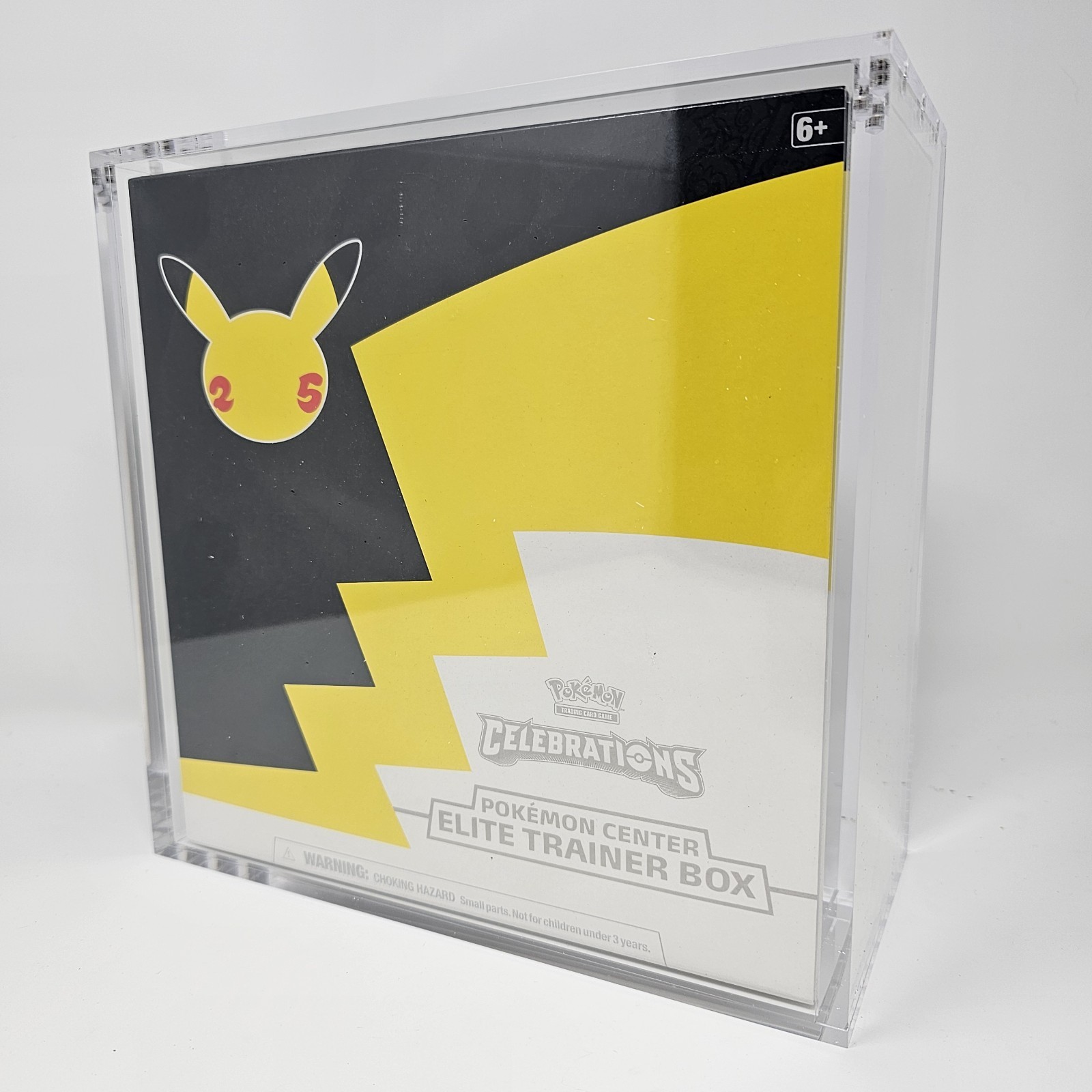 Pokemon Center Celebrations Elite Trainer Box Acrylic Case w/ Magnetic Lid
