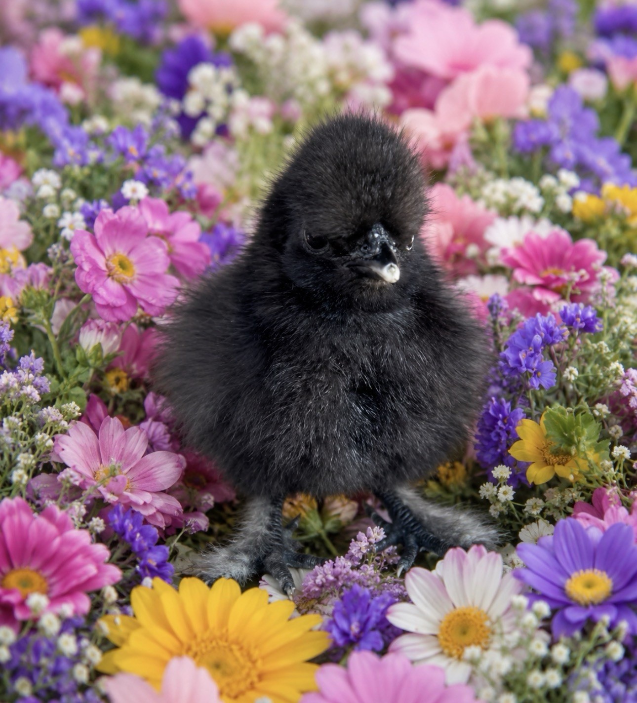 Show Quality Bearded Crested Fertile Silkie Hatching Eggs (8)