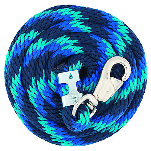 Weaver Poly Lead Rope w/Nickel Plated Bull Snap 10ft