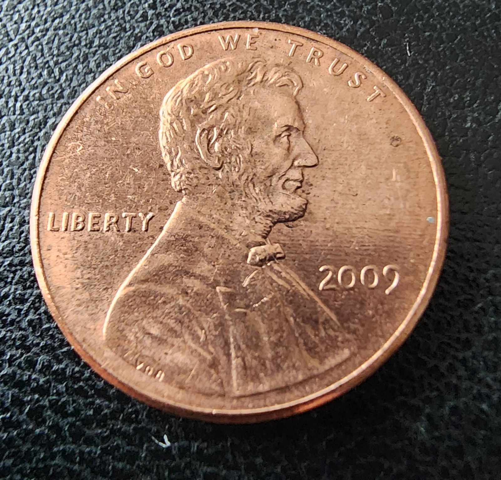 2009 No Mint Mark Bicentennial Lincoln Memorial Penny Coin.