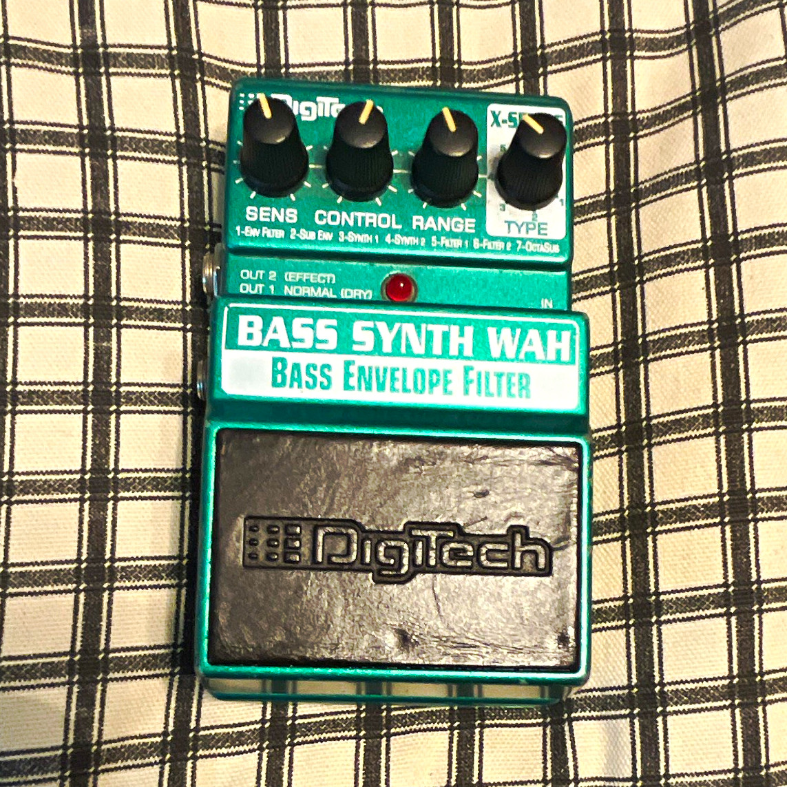 DigiTech Bass Synth Wah Digital Envelope Filter/Wah Pedal for Bass Guitar XSW