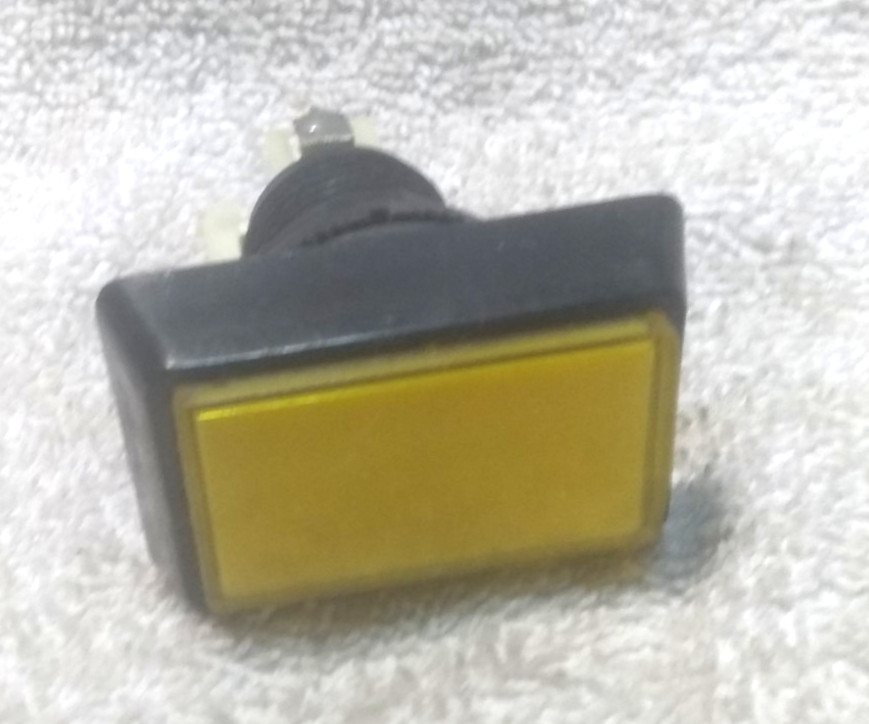 Williams Electronics Square Push Button Video Game Button No Switch