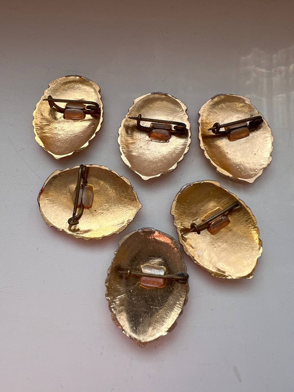 Vintage Soviet DOSAAF USSR badges 6 pcs.