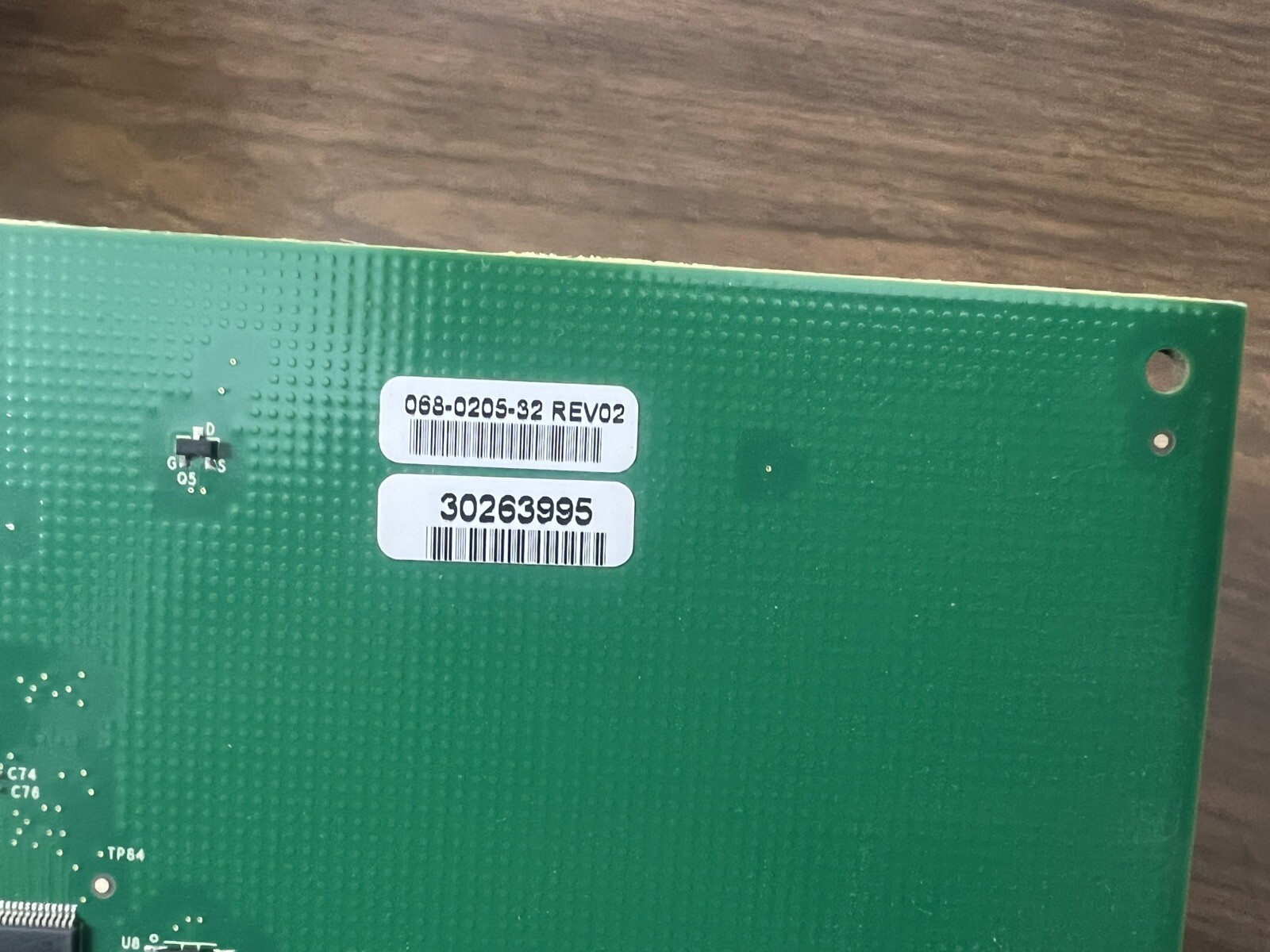 Savant 068-0205-32 REV2 CPU Media Board used Working