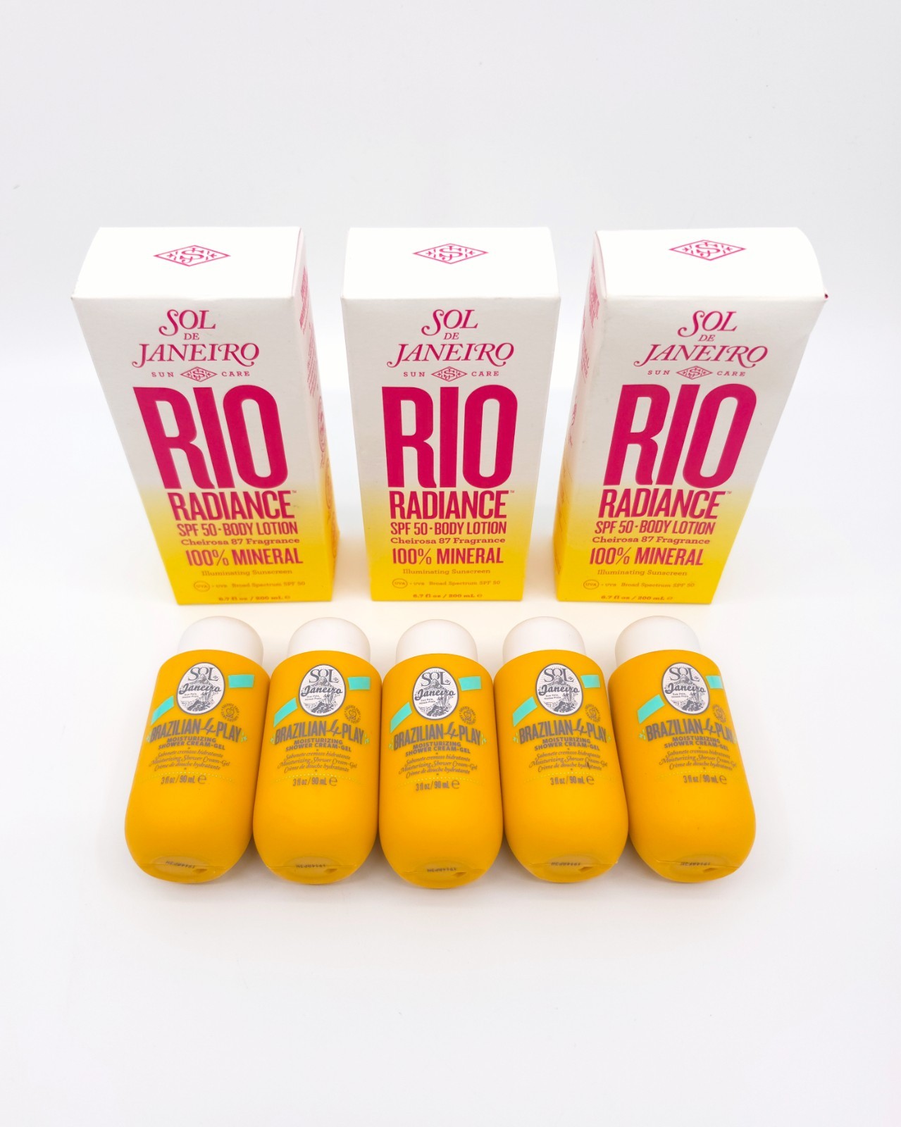 Sol de Janeiro Rio Radiance SPF 50 Body Lotion + Shower Cream Body Wash