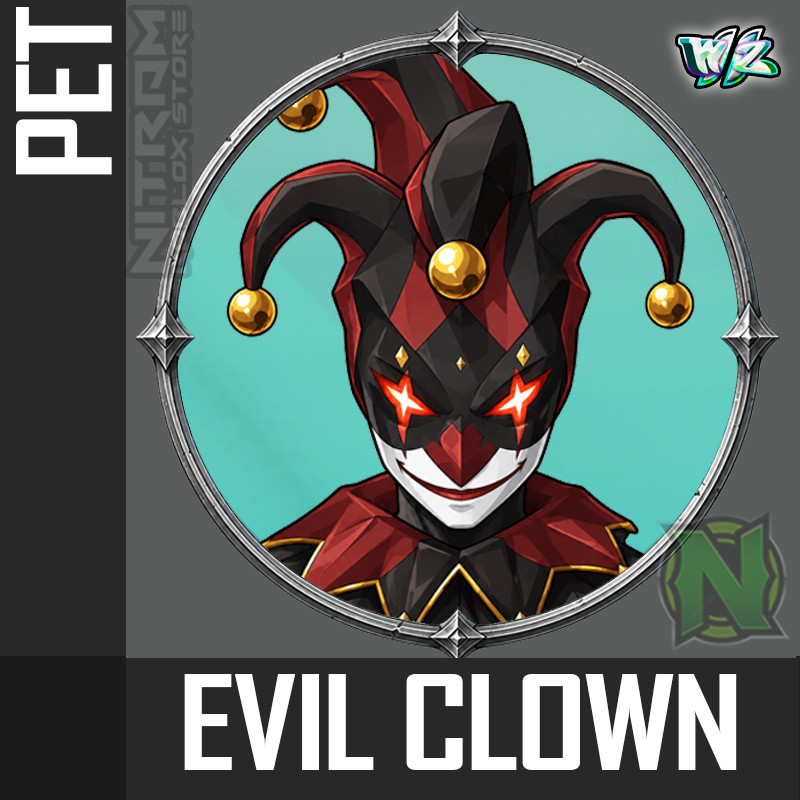 World Zero WZ - PET with PERFECT PERKS - EVIL CLOWN