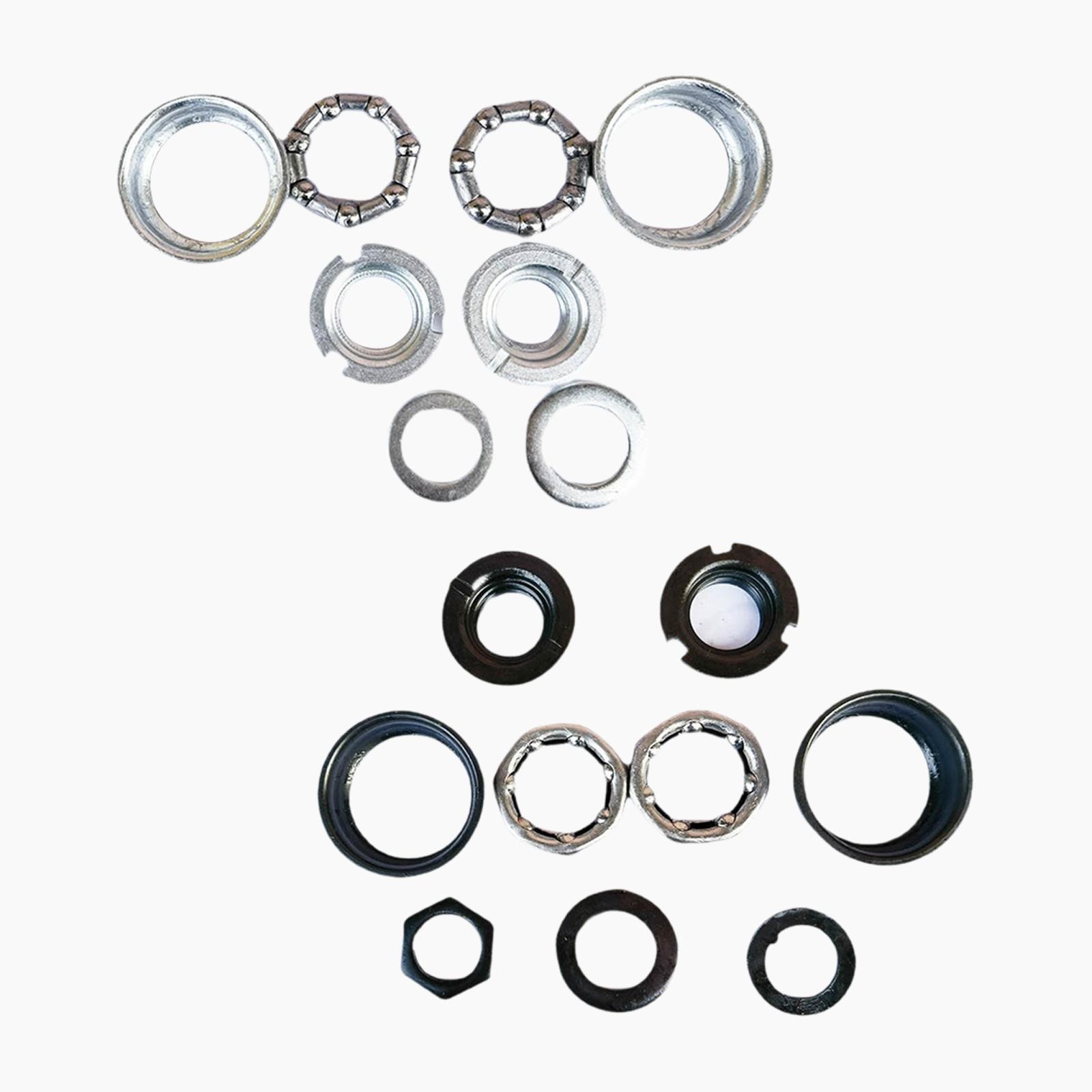 Kids Bike Bottom Bracket Cup Set Bearing Included Repair Accessories Components